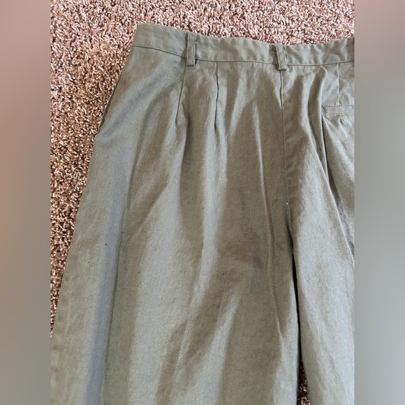 Liz Claiborne Green Trousers Classic Straight-Leg - Picture 12 of 16